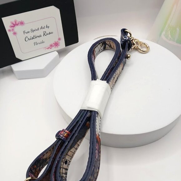 Brahmin Replacement Leather Strap NEW Metamorphosis color - Picture 4 of 4